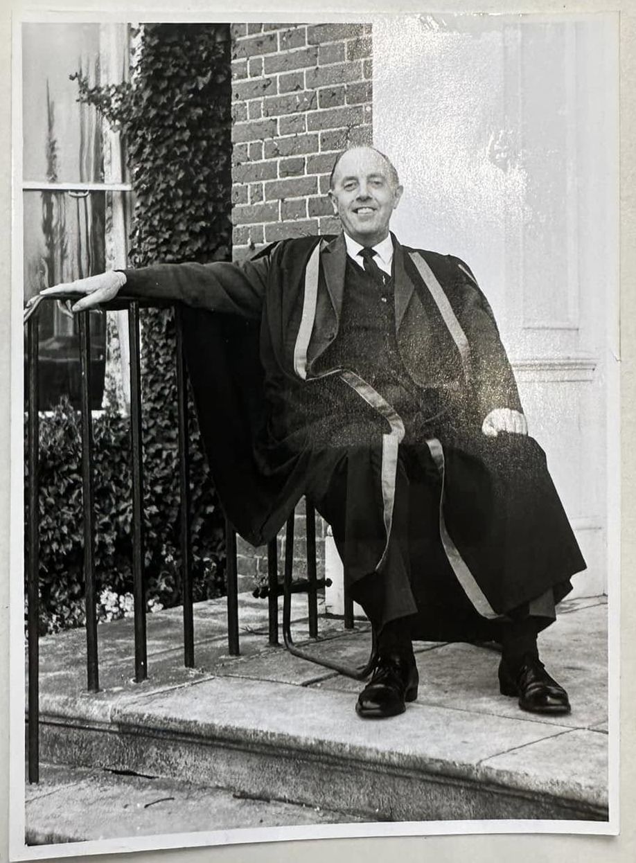 V H Searles at Scratby Hall in 1961